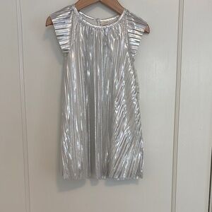 OshKosh B'gosh Metallic Silver Kids Dress